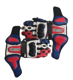 White/Red/Blue Gloves